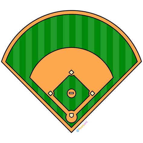 baseball field clip art free.